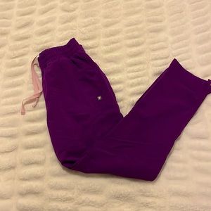 FIGS magic purple high waisted pants LIMITED EDITION COLOR